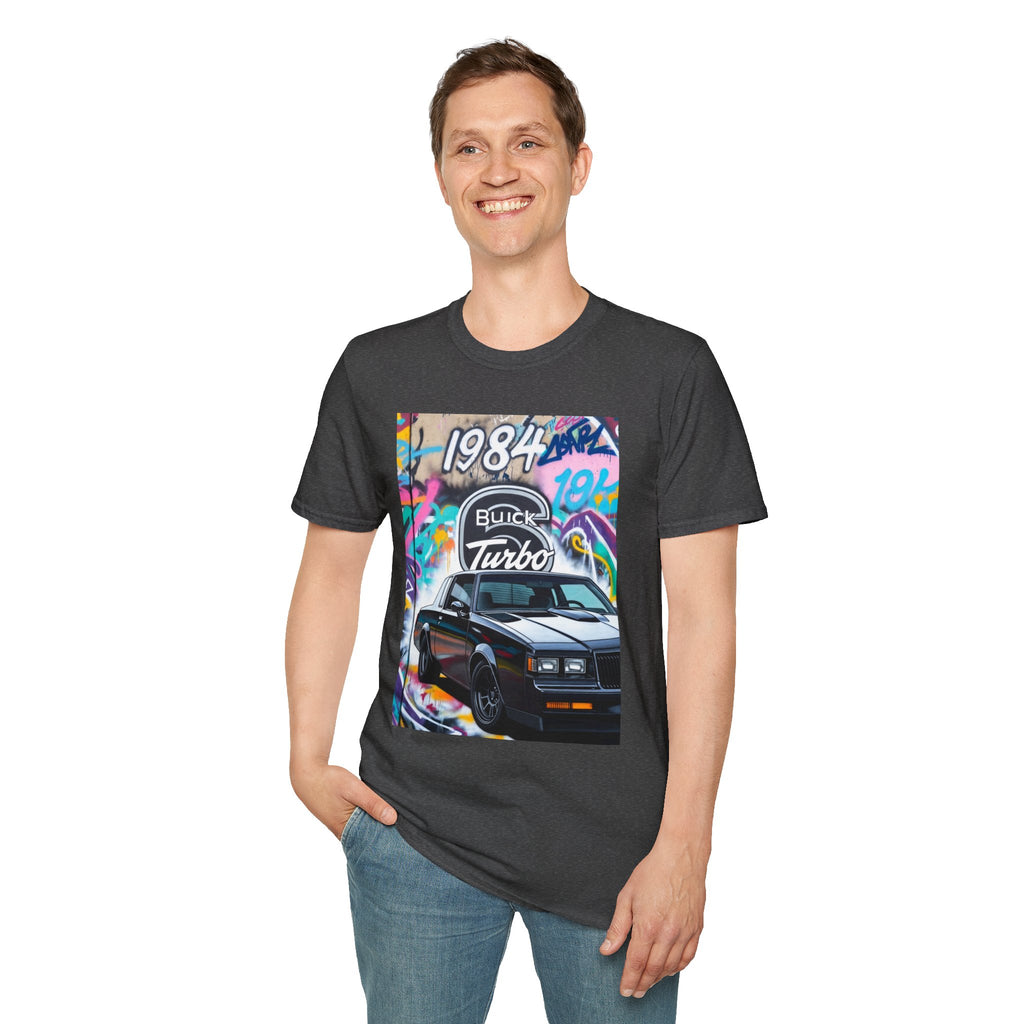 1984 Buick Turbo Car T-Shirt | Vintage Graffiti Auto Tee