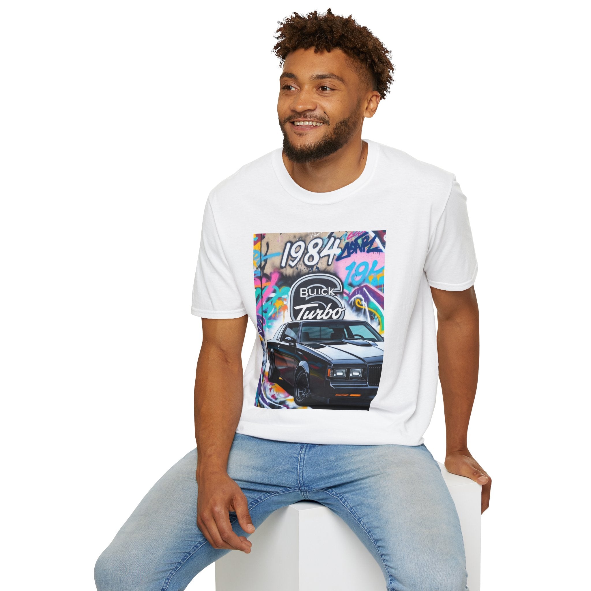 1984 Buick Turbo Car T-Shirt | Vintage Graffiti Auto Tee