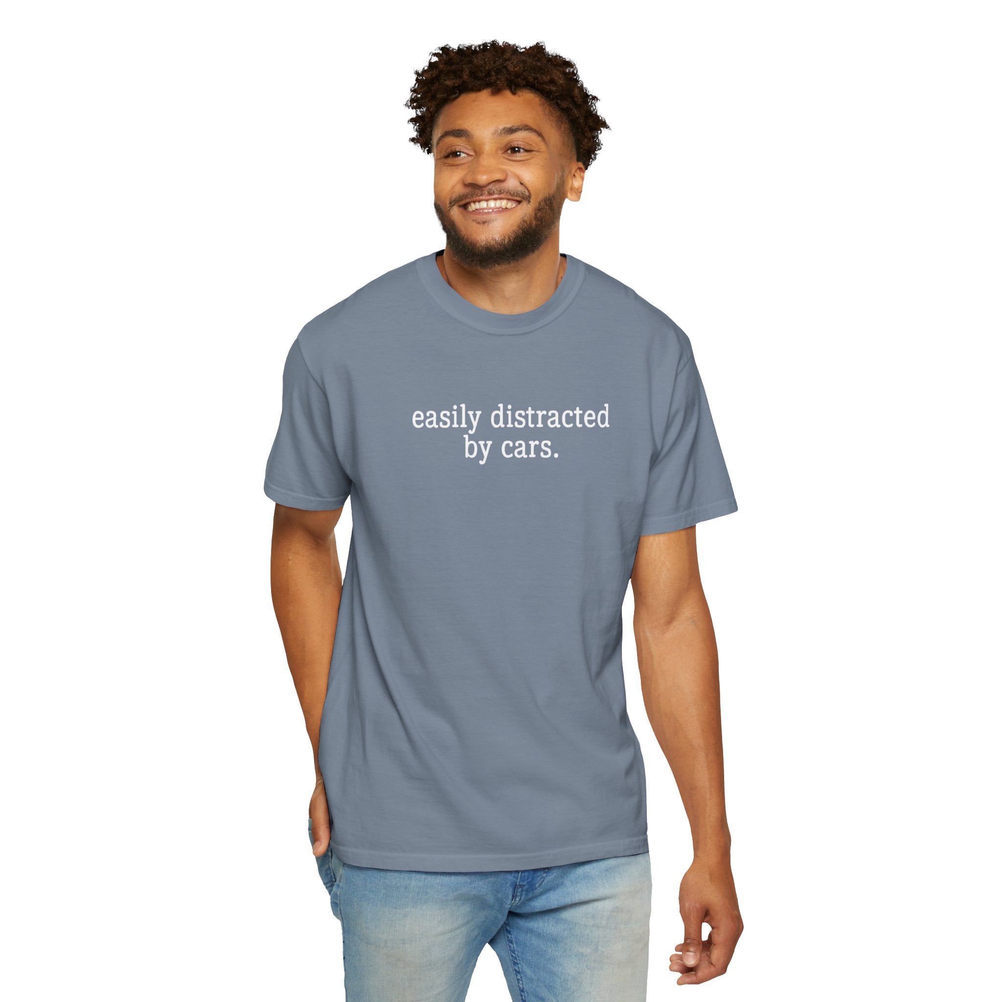 easily distracted by cars T-Shirt | Car Lover Tee