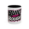 Copy of Built Not Bought Coffee Mug — Mechanics, Car Enthusiast Garage Mug, Pink Details (11/15oz)