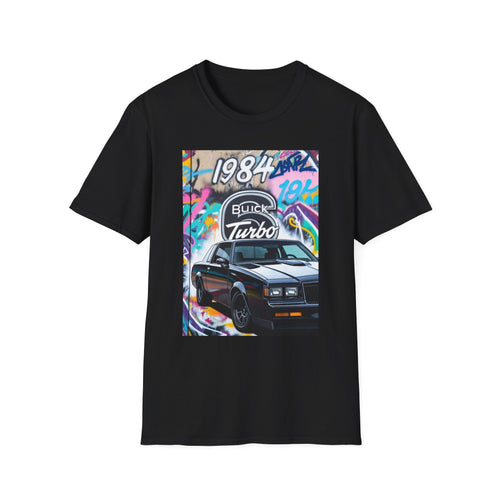 1984 Buick Turbo Car T-Shirt | Vintage Graffiti Auto Tee