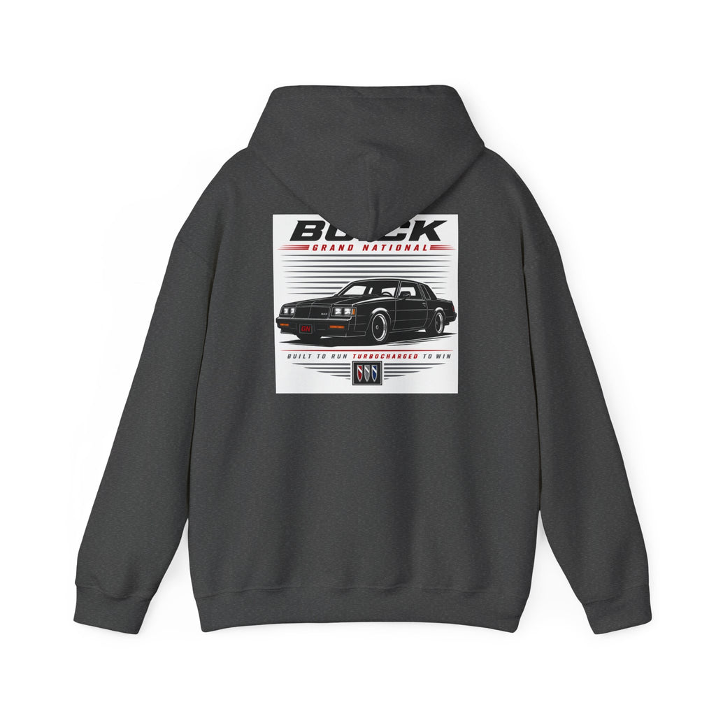 Buick Grand National graphic Hoodie | Vintage Black GNX car design