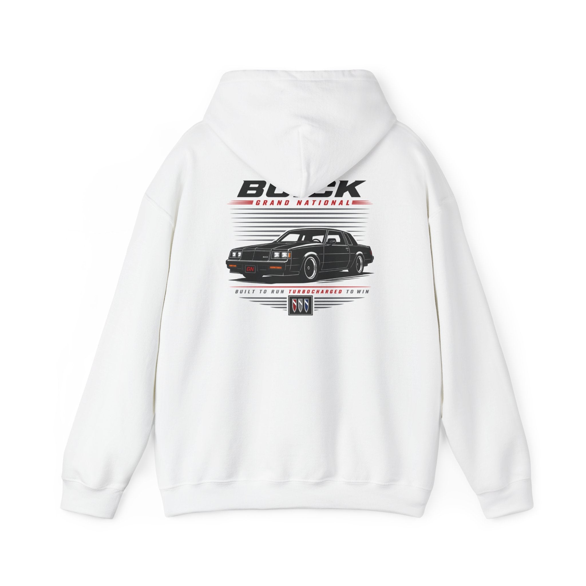 Buick Grand National graphic Hoodie | Vintage Black GNX car design