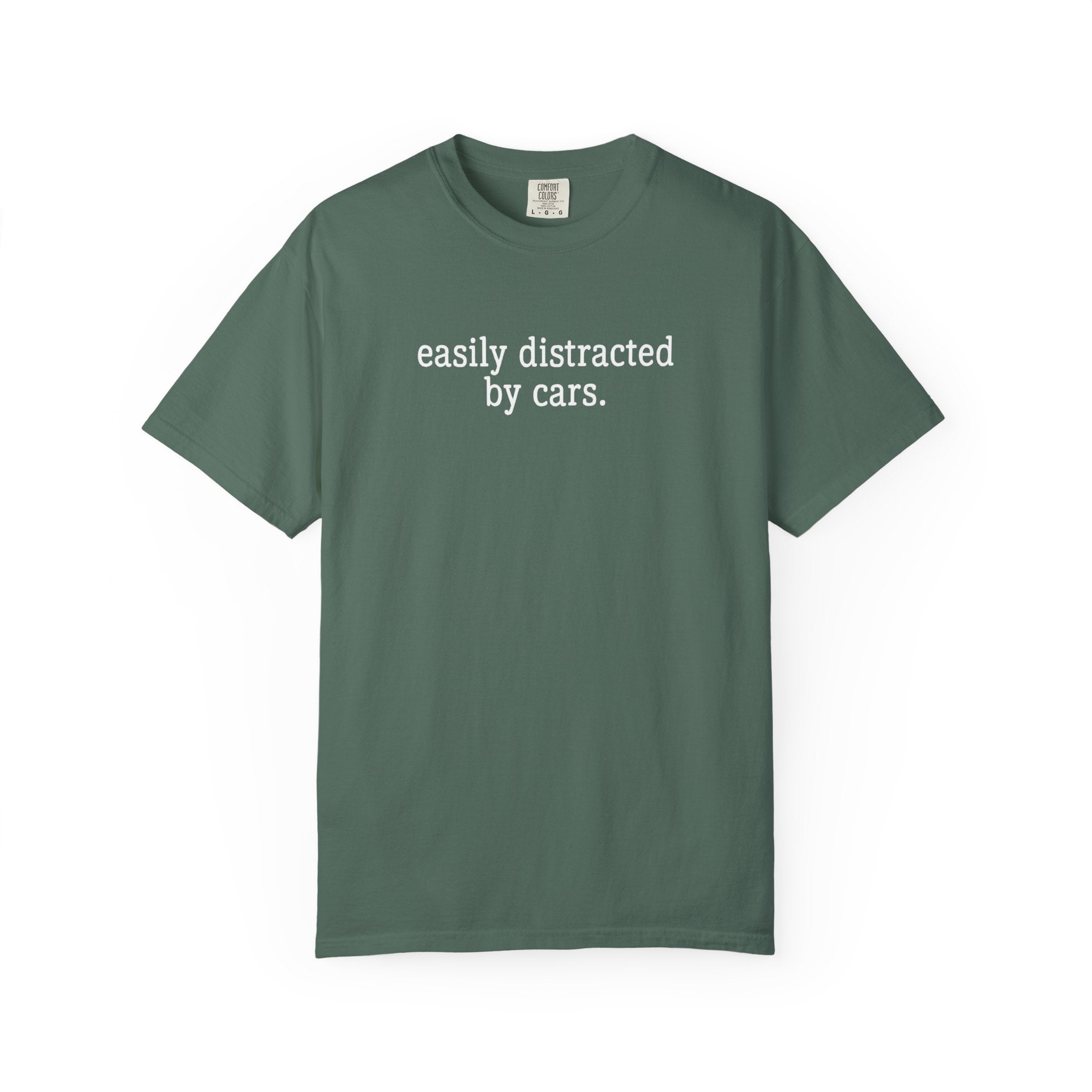 easily distracted by cars T-Shirt | Car Lover Tee