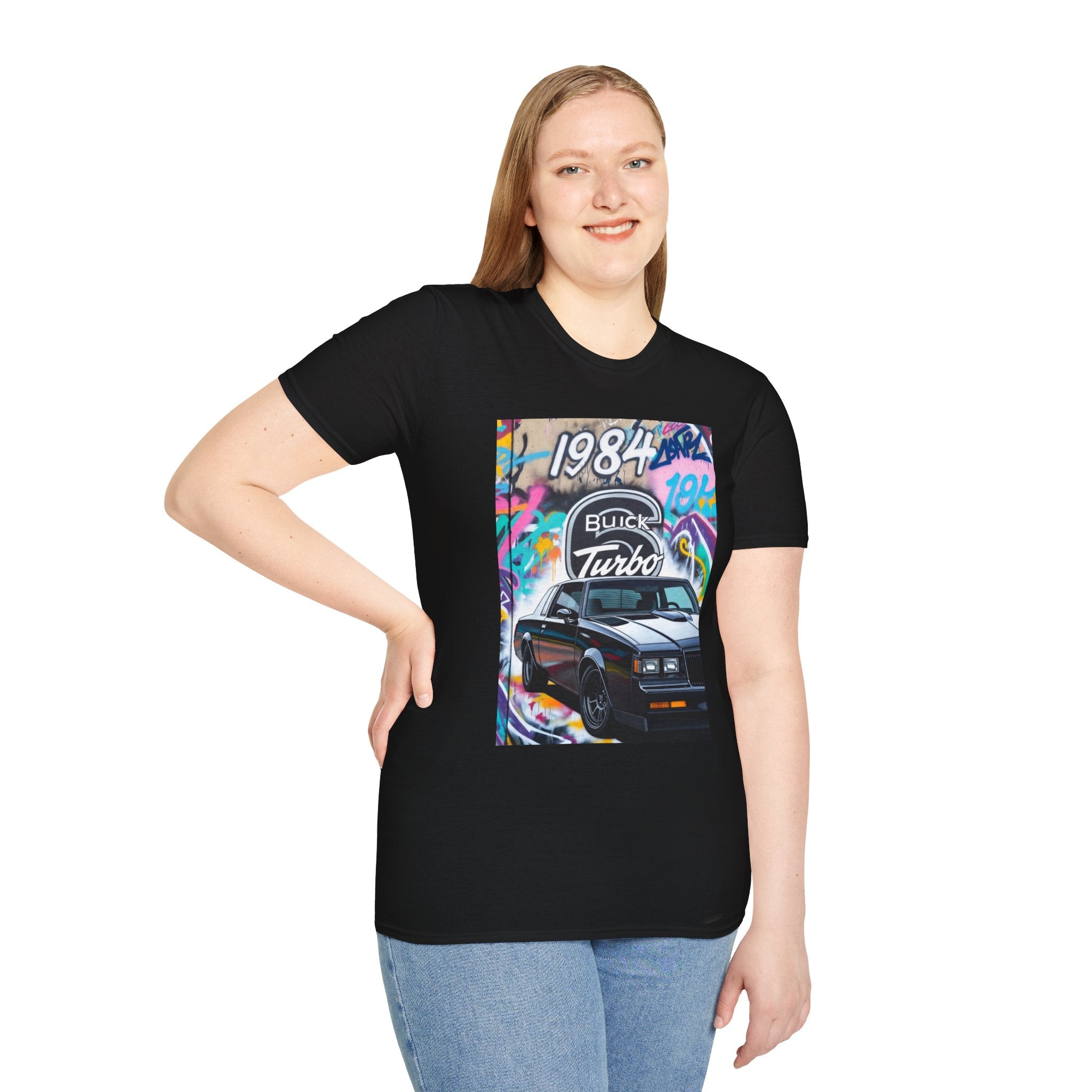 1984 Buick Turbo Car T-Shirt | Vintage Graffiti Auto Tee