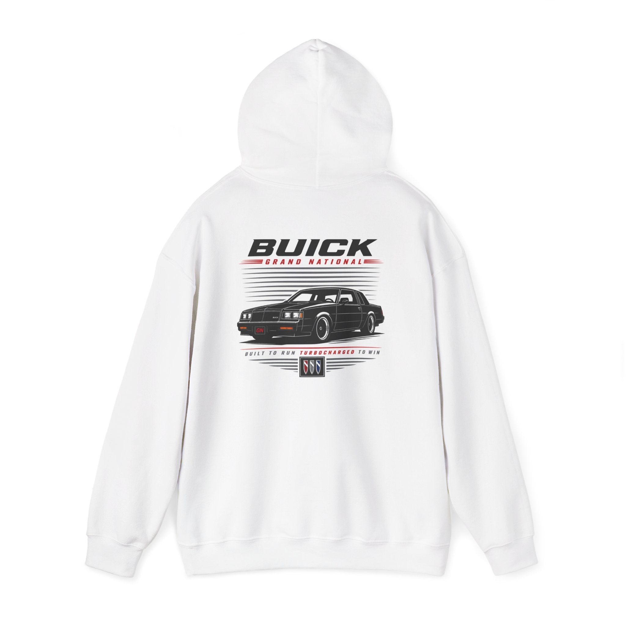 Buick Grand National graphic Hoodie | Vintage Black GNX car design