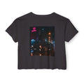 Toyota Supra Nightcity Crop Top | Neon Car Graphic