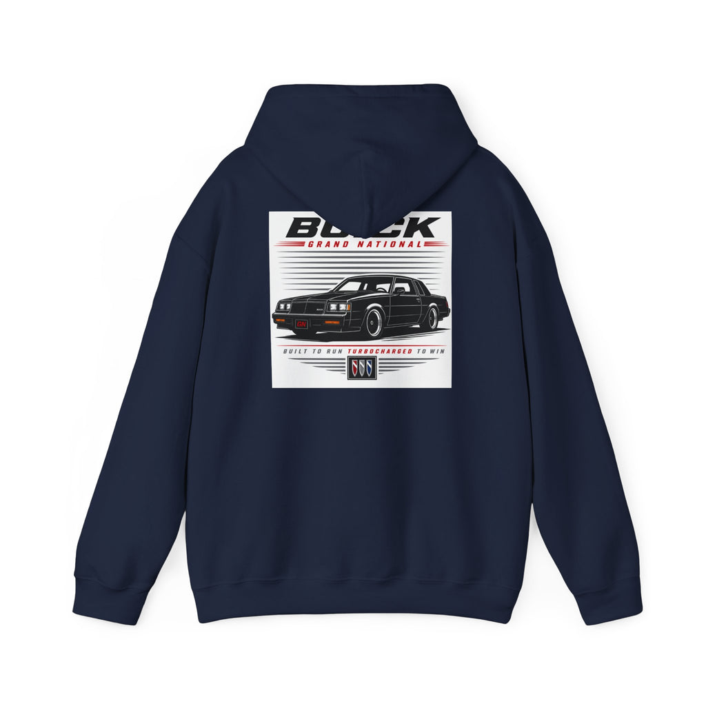 Buick Grand National graphic Hoodie | Vintage Black GNX car design