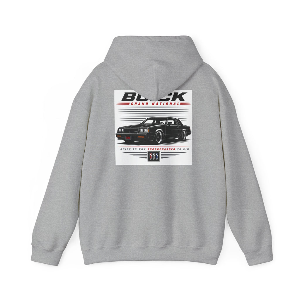Buick Grand National graphic Hoodie | Vintage Black GNX car design