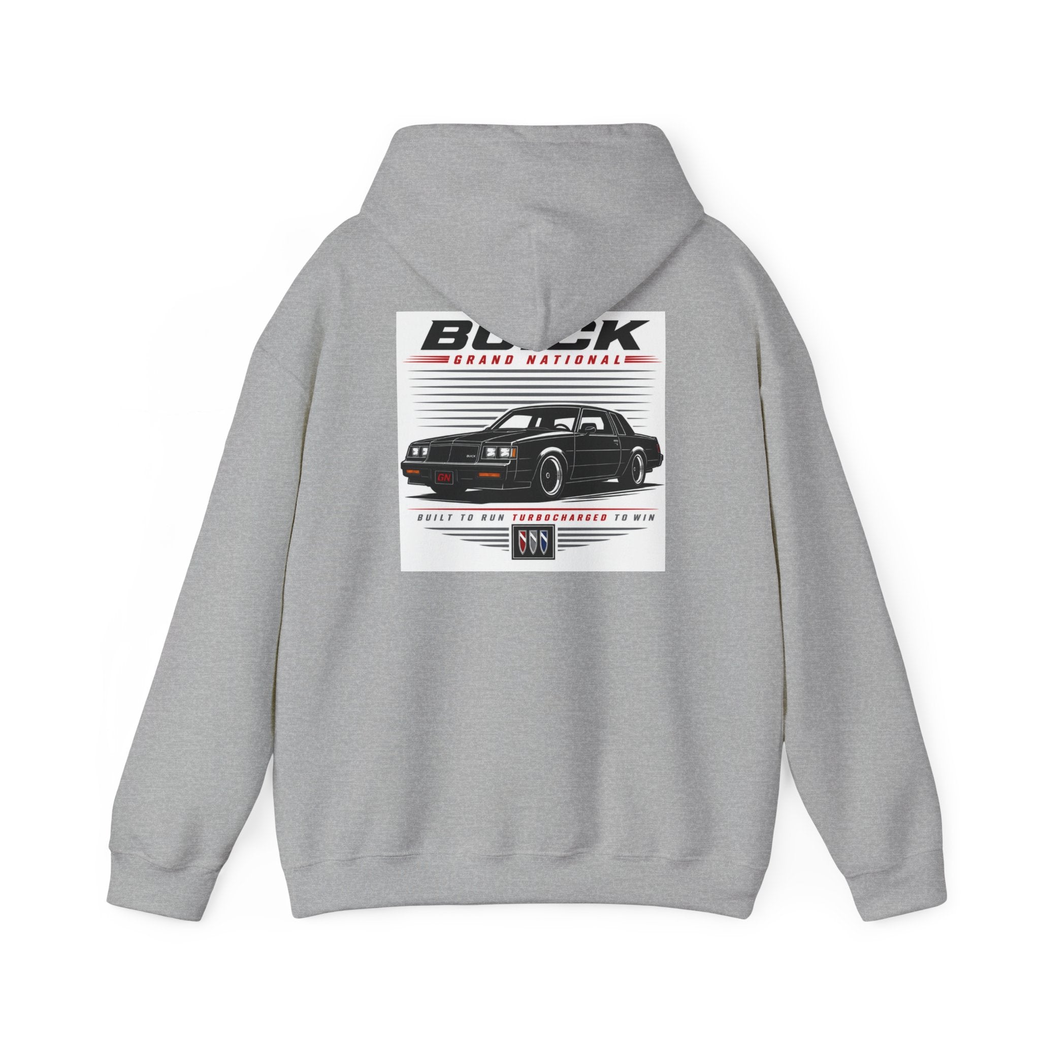 Buick Grand National graphic Hoodie | Vintage Black GNX car design