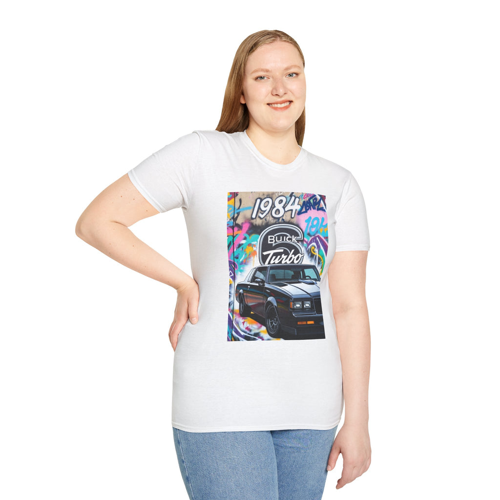 1984 Buick Turbo Car T-Shirt | Vintage Graffiti Auto Tee