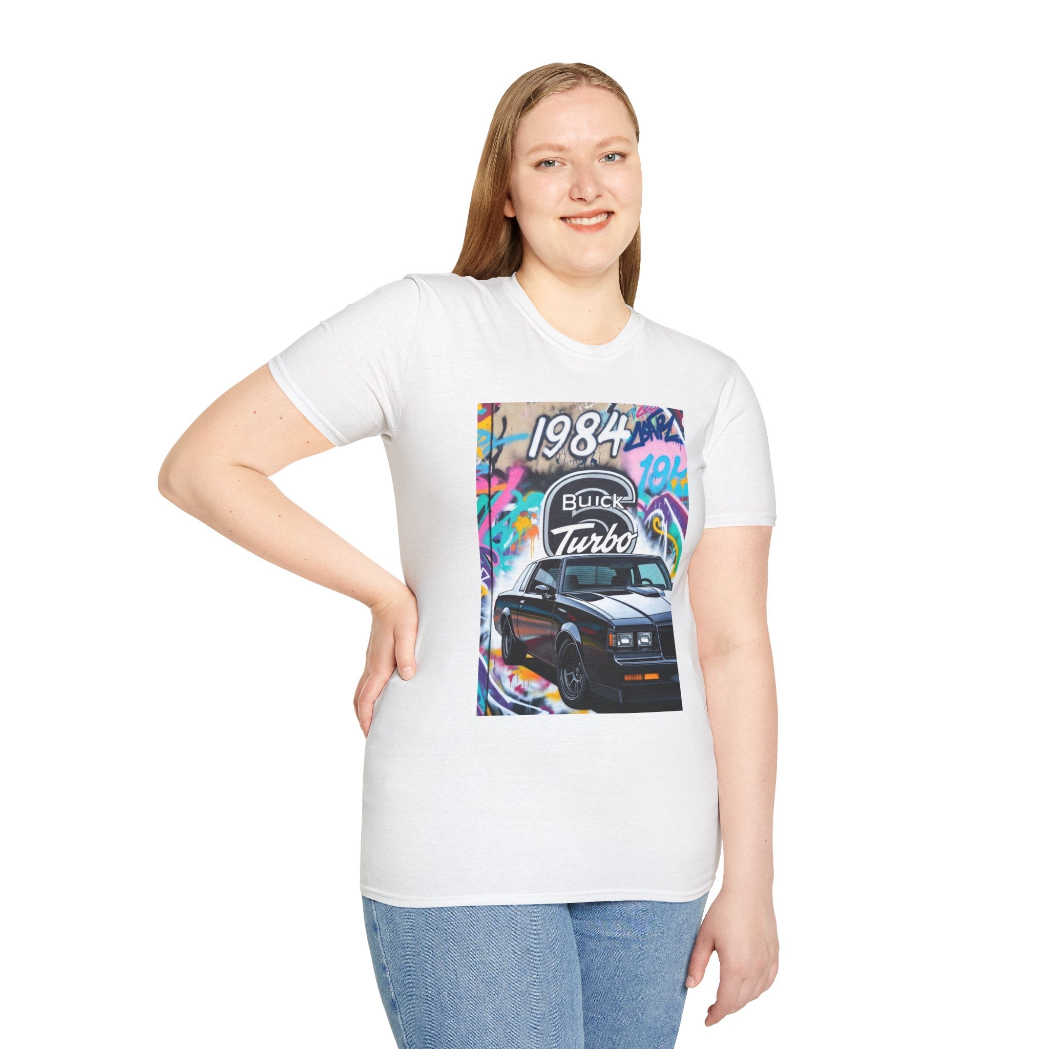 1984 Buick Turbo Car T-Shirt | Vintage Graffiti Auto Tee