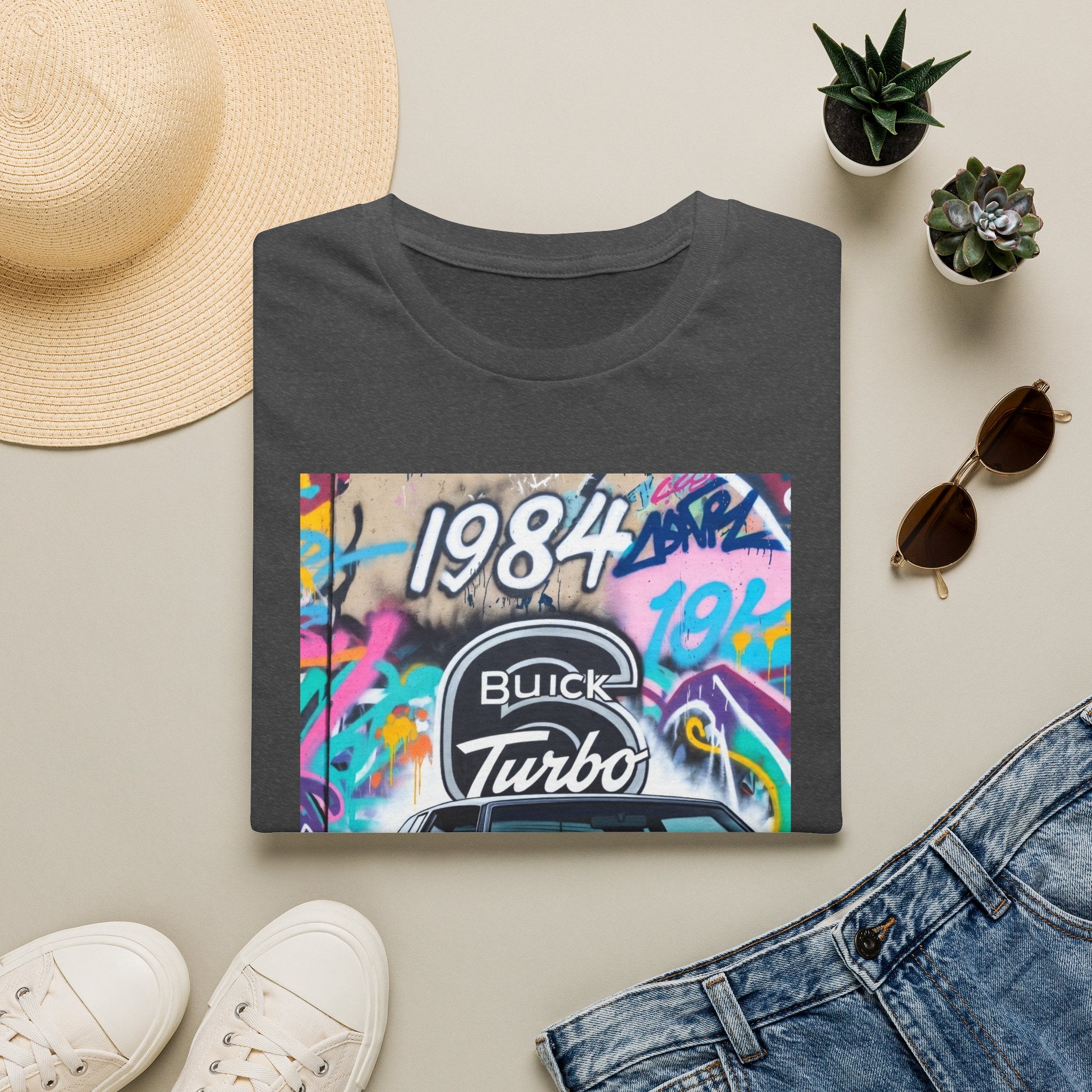 1984 Buick Turbo Car T-Shirt | Vintage Graffiti Auto Tee