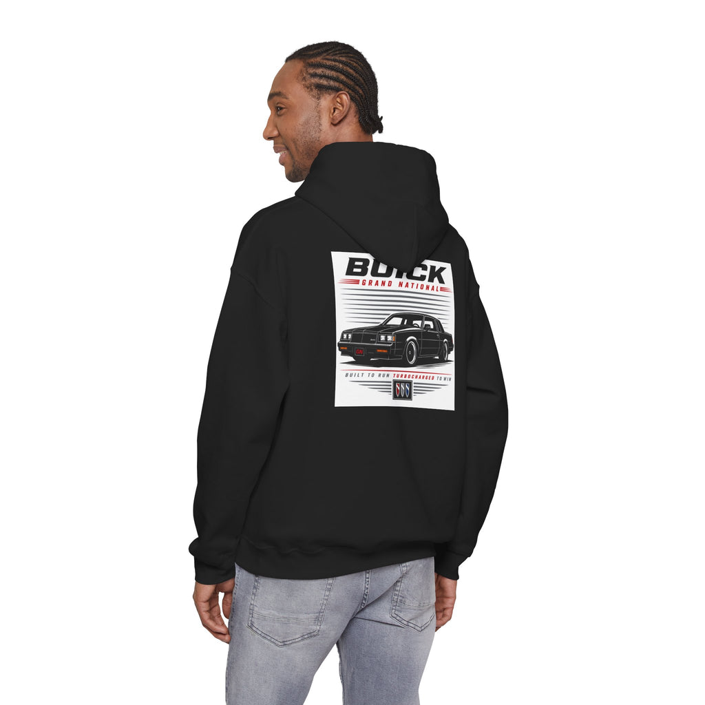 Buick Grand National graphic Hoodie | Vintage Black GNX car design