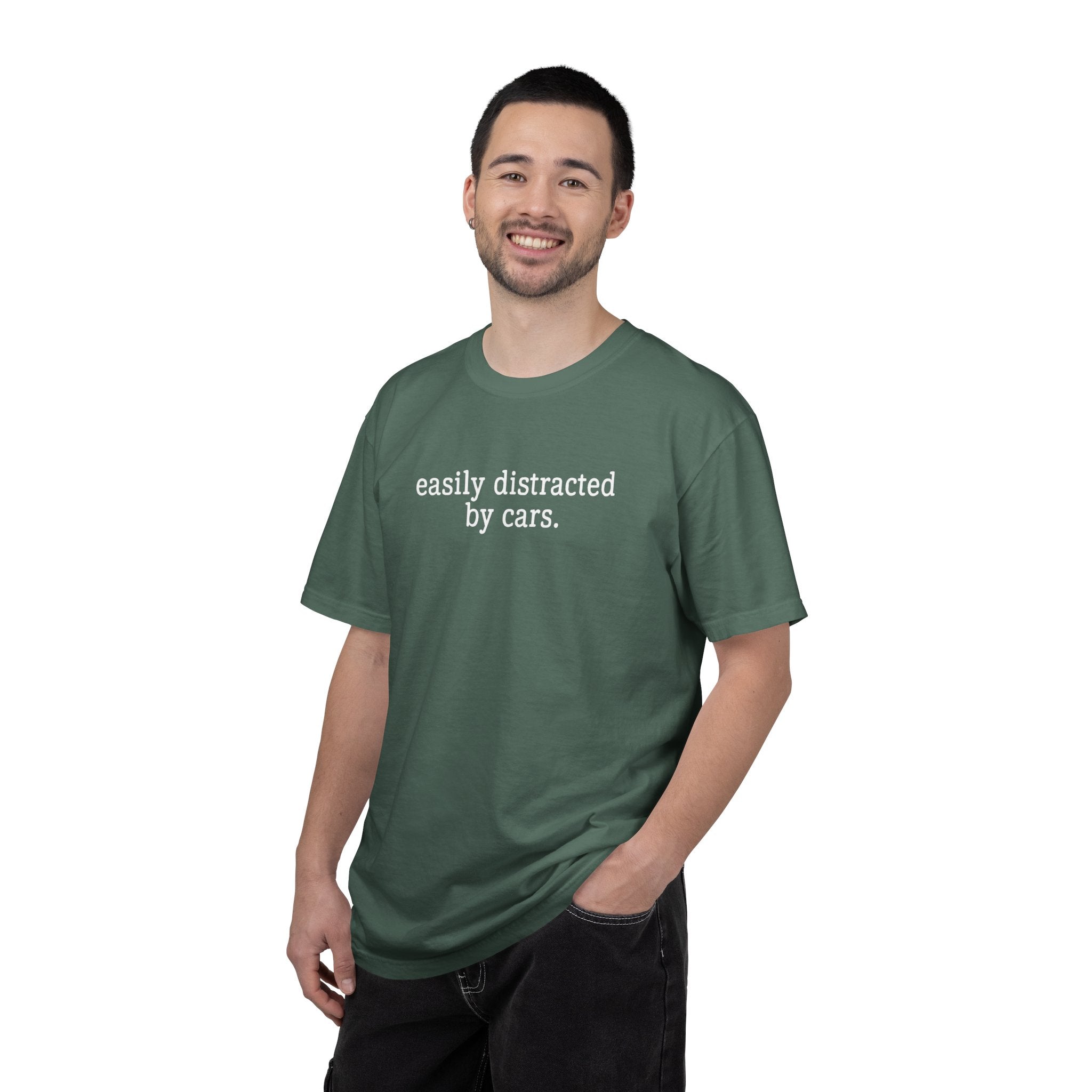 easily distracted by cars T-Shirt | Car Lover Tee