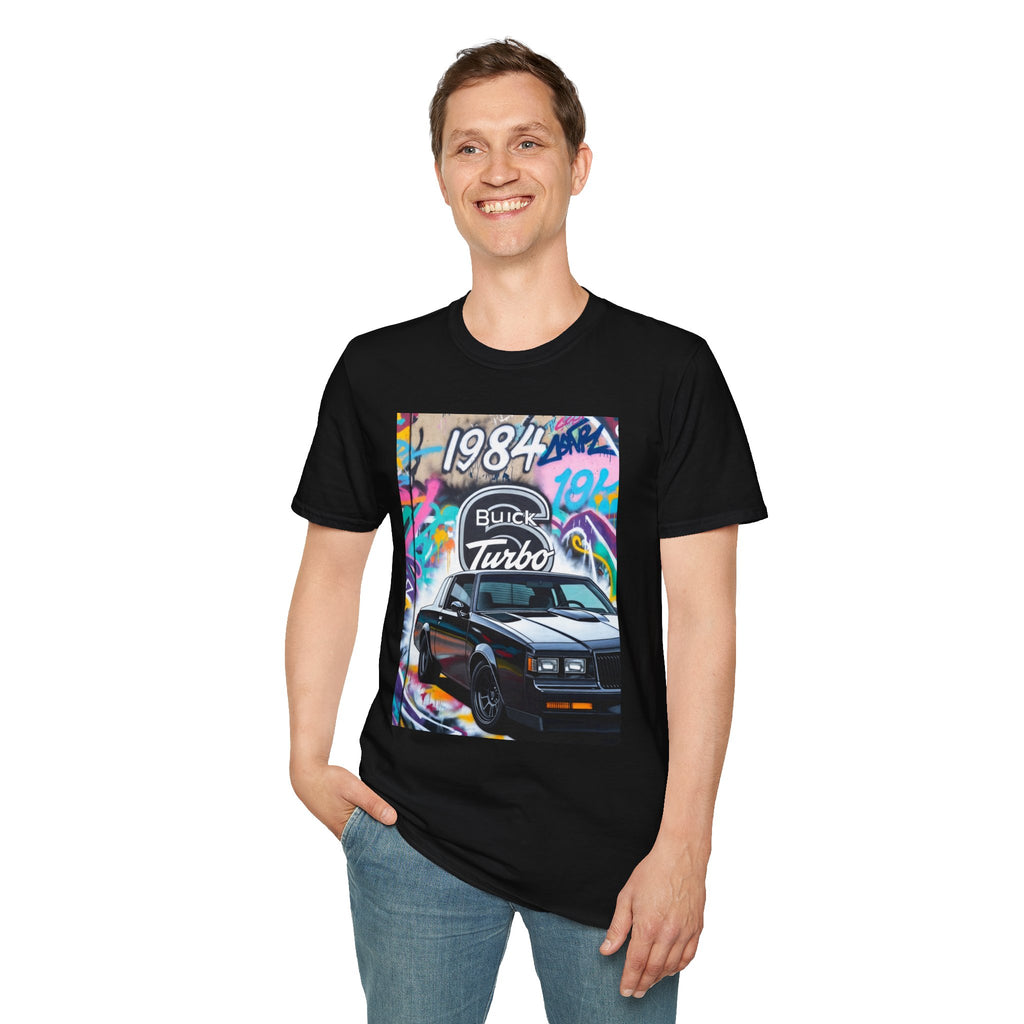 1984 Buick Turbo Car T-Shirt | Vintage Graffiti Auto Tee