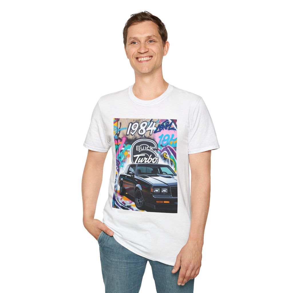 1984 Buick Turbo Car T-Shirt | Vintage Graffiti Auto Tee